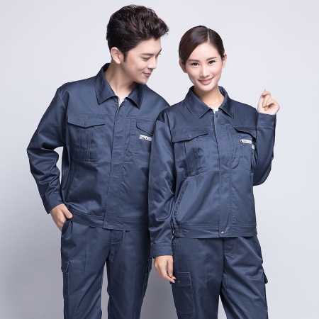 灰色春秋长袖工服AC12-1